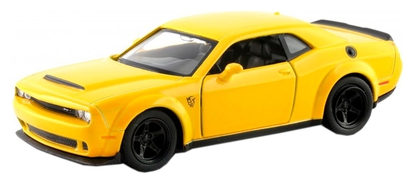 Автомодель Uni-Fortune (1:32) Dodge Challenger, жовтий (554040) - Pampik