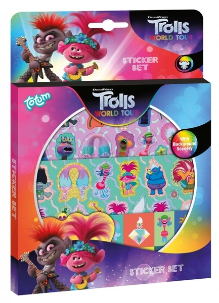 Набор наклеек Totum Тролли 2 (770201) - Pampik