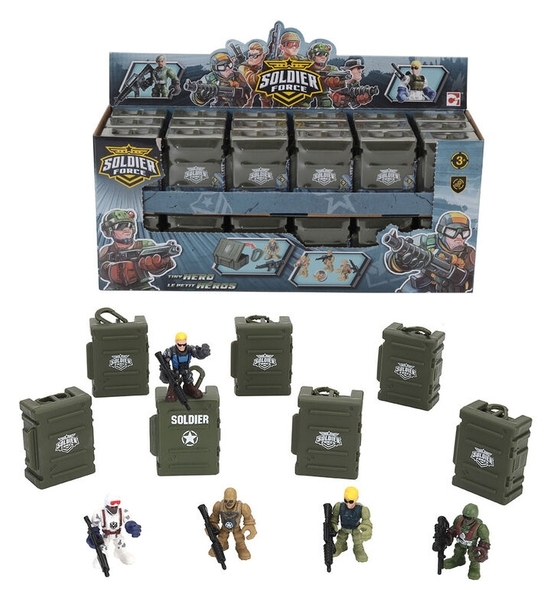 Ігровий набір-сюрприз Chap Mei Солдати Tiny Hero Pocket (545014) - Pampik - 3