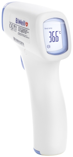 Термометр медичний інфрачервоний B. Well, білий (WF-4000) - Pampik - 5