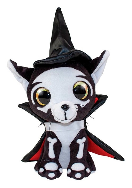 Уценка. Мягкая игрушка Lumo Stars Кот Halloween Spooky (54984) - Pampik