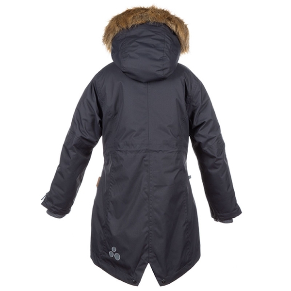 Пальто для девочек Huppa VIVIAN, тёмно-серый , размер 116 (00018) - Pampik - 2