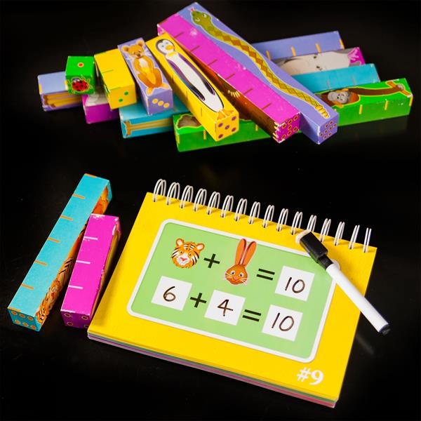 Набір для навчання рахунку Звірята Fat Brain Toys Inchimals (F038ML) - Pampik - 19