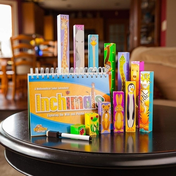 Набір для навчання рахунку Звірята Fat Brain Toys Inchimals (F038ML) - Pampik - 16