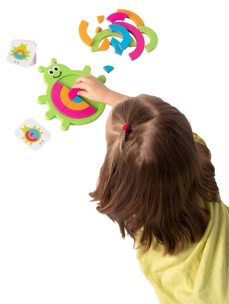 Пазл Fat Brain Toys Bugzzle Збери жука (F209ML) - Pampik - 6