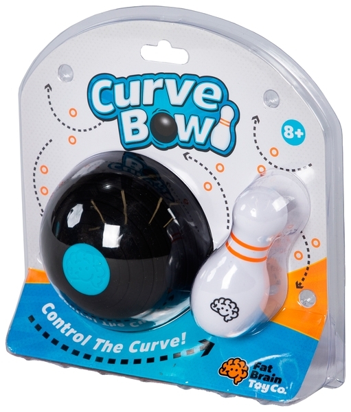 Ігровий набір Fat Brain Toys CurveBowl Боулінг (F271ML) - Pampik
