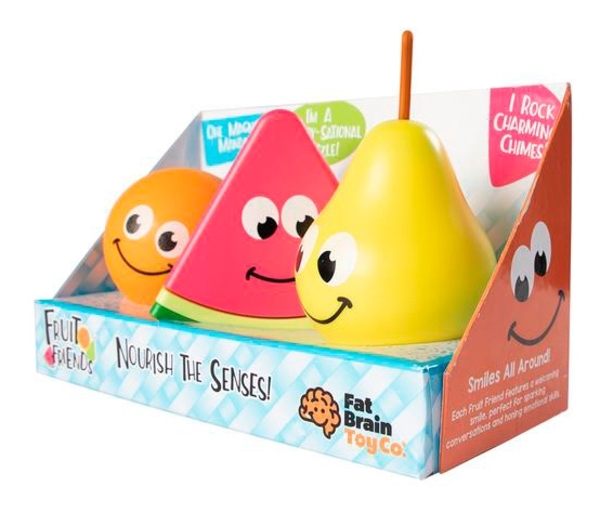 Ігровий набір Fat Brain Toys Fruit Friends Веселі фрукти (F227ML) - Pampik - 9