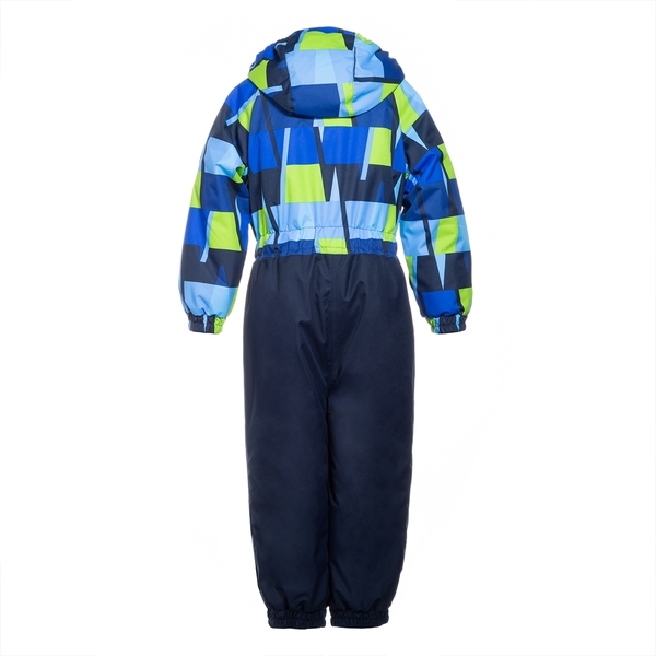 Детский комбинезон Huppa WILLY 1, синий с принтом/тёмно-синий, размер 110 (92735) - Pampik - 2