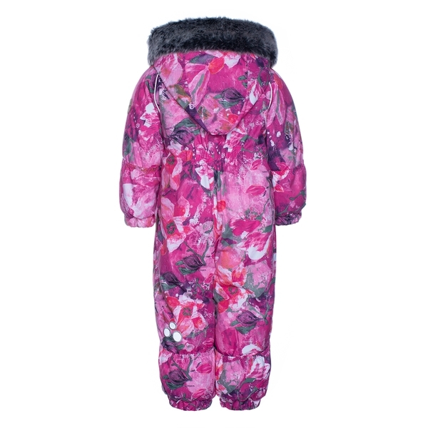 Комбинезон для малышей Huppa REGGIE 1, фуксия с принтом, размер 86 (91663) - Pampik - 2