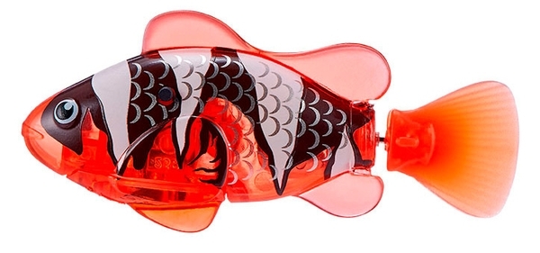 Интерактивная игрушка Pets & Robo Alive Роборыбка, красный (7125SQ1-5) - Pampik - 2