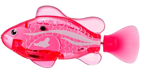 Інтерактивна іграшка Pets & Robo Alive Роборибка, рожевий (7125SQ1-3) - Pampik - 2