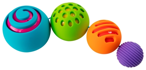 Іграшка-сортер Fat Brain Toys Oombee Ball Сфери Омбі (F230ML) - Pampik - 3
