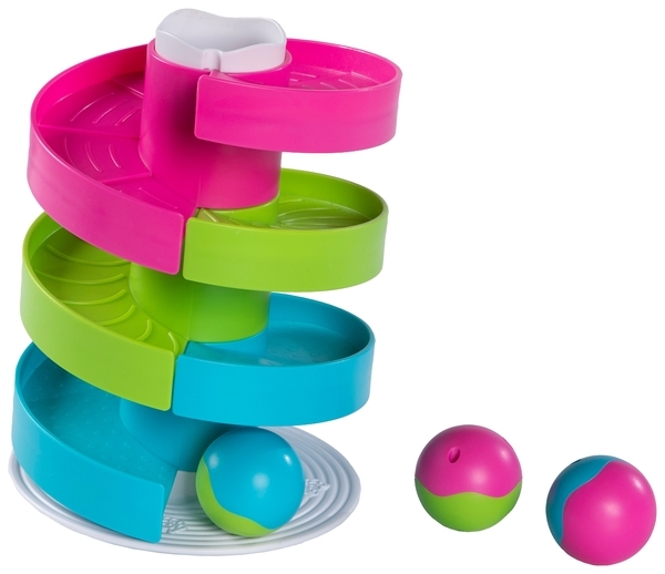 Іграшка розвиваюча Fat Brain Toys Wobble Run Трек-балансир для кульок (F273ML) - Pampik - 5