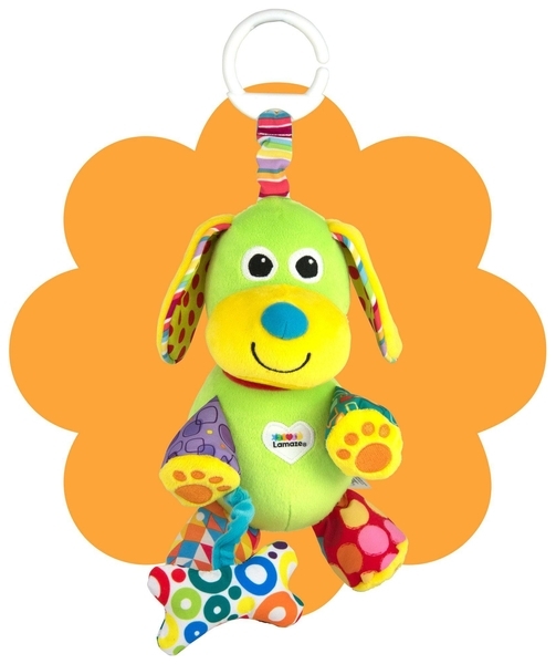 Іграшка-підвіска Lamaze Щеня з кісточкою (L27023) - Pampik - 5