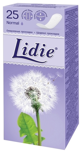 Щоденні прокладки Lidie Normal, 25 шт. - Pampik