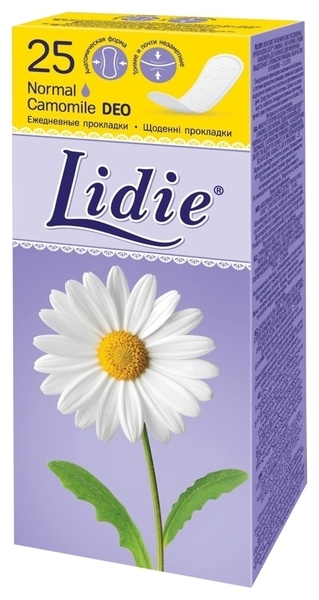 Щоденні прокладки Lidie Normal Deo, 25 шт. - Pampik