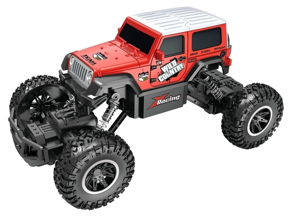 Машинка на радиоуправлении Sulong Toys Off-Road Crawler Wild Country, красный (SL-106AR) - Pampik