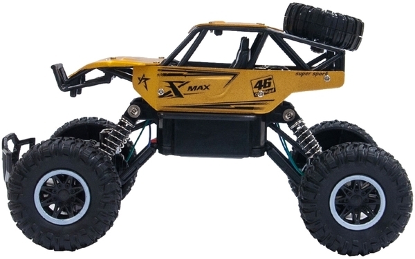 Машинка на радиоуправлении Sulong Toys Off-Road Crawler Rock Sport, золотой (SL-110AG) - Pampik - 3