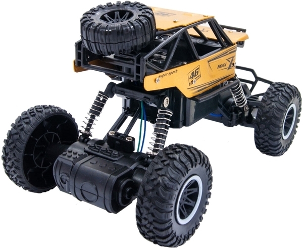 Машинка на радиоуправлении Sulong Toys Off-Road Crawler Rock Sport, золотой (SL-110AG) - Pampik - 5