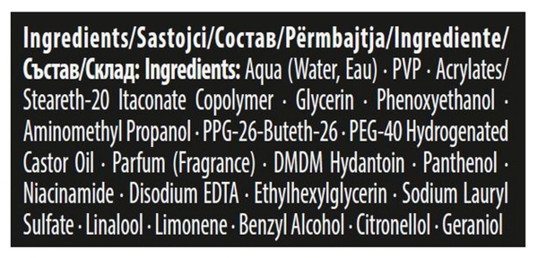 Гель для укладки волос Syoss Max Hold Максимальная фиксация 5, 250 мл - Pampik - 2