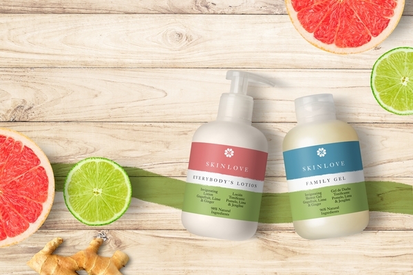 Збадьорливий лосьйон для тіла Skinlove Грейпфрут, лайм і імбир, 290 мл - Pampik - 4