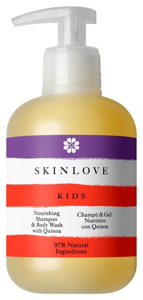 Питательный шампунь-гель для волос и тела Skinlove, с киноа, 295 мл - Pampik