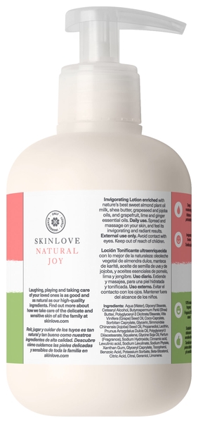 Збадьорливий лосьйон для тіла Skinlove Грейпфрут, лайм і імбир, 290 мл - Pampik - 2