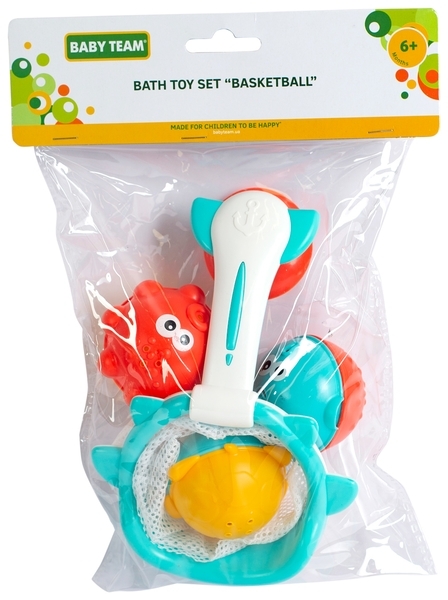 Набір іграшок для ванни Baby Team Баскетбол (9029) - Pampik - 2
