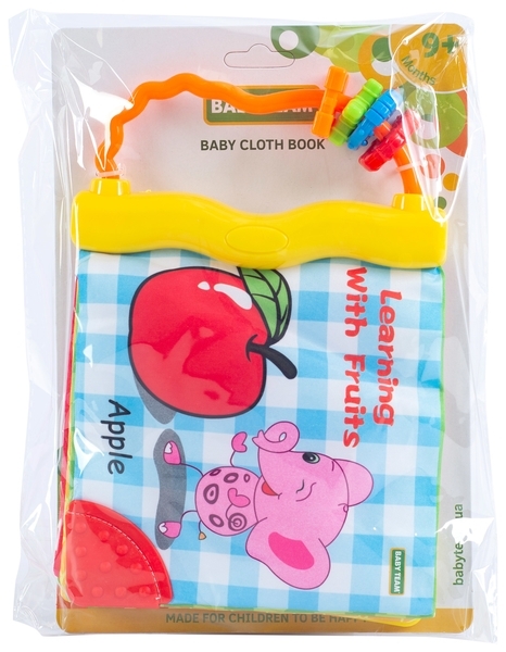 Игрушка Baby Team Книжка текстильная мягкая (8720) - Pampik - 4