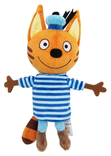 М'яка іграшка Три кота Коржик, 15 см (Т35040-3) - Pampik - 2