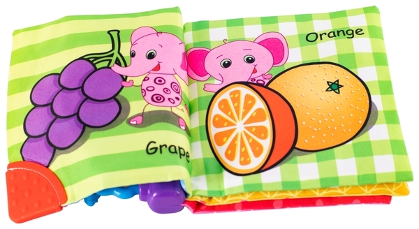 Игрушка Baby Team Книжка текстильная мягкая (8720) - Pampik - 2