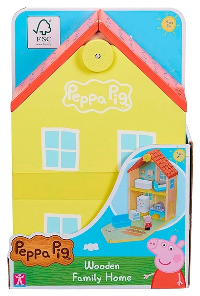 Дерев'яний ігровий набір Peppa Pig Будинок Пеппі (7213) - Pampik - 4
