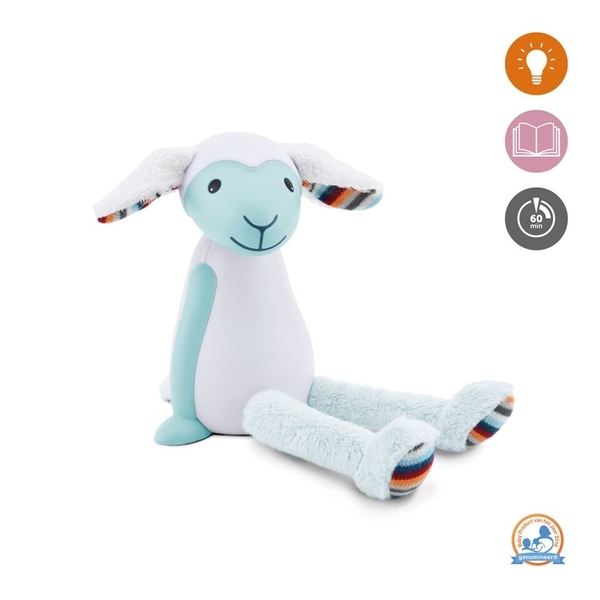 Нічник 2 в 1 Zazu Баранчик Фінн, синій (ZA-FIN2.0-02) - Pampik - 3