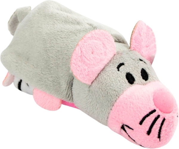 М'яка іграшка ZooPrяtki 2 в 1 Кот і Миша, 12 см (552IT-ZPR) - Pampik