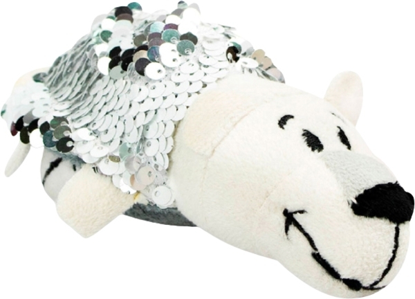 М'яка іграшка ZooPrяtki 2 в 1 Полярний Хаскі і Ведмідь, 12 см (558IT-ZPR) - Pampik - 2