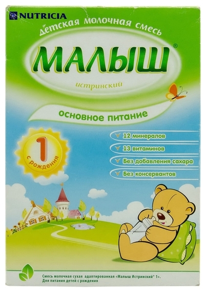 Суха молочна суміш Малюк Істринський 1, 320 г - Pampik