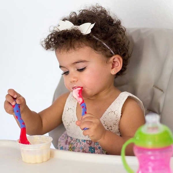 Поїльник-непроливайка Nuby No Spill, із силіконовим носиком і ручками, 240 мл, рожевий (NV0404003pnk) - Pampik - 5