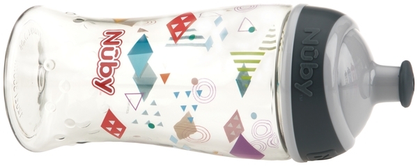 Поїльник Nuby Sport Tritan, 360 мл, сірий (NV0414025gray) - Pampik - 3