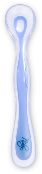 Силіконова ложка Nuby Natural Touch SoftFlex, блакитний (67658blu) - Pampik
