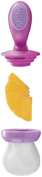 Ніблер Nuby із захисним ковпачком, рожевий (5397pnk) - Pampik - 4