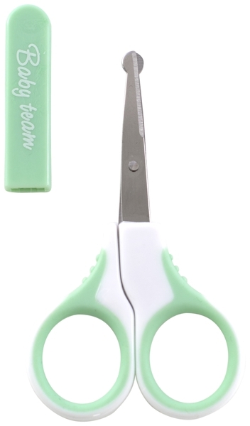 Ножиці дитячі з чохлом Baby Team, бірюзовий (7102) - Pampik - 3