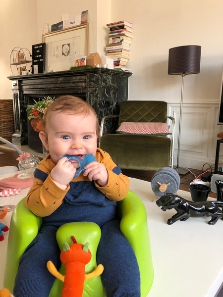 Силіконовий прорізувач Nuby, блакитний (630blu) - Pampik - 4