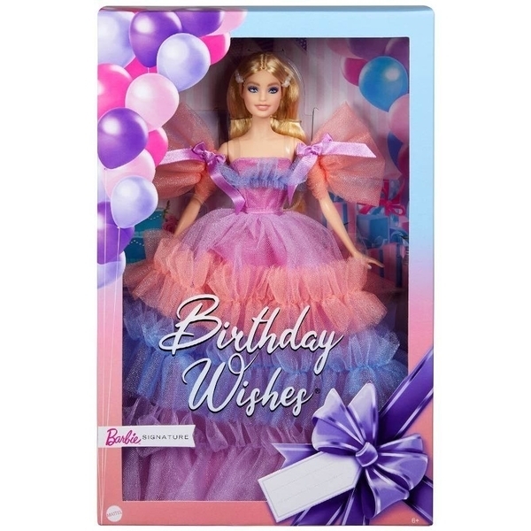 Колекційна лялька Barbie День Народження (GTJ85) - Pampik - 5