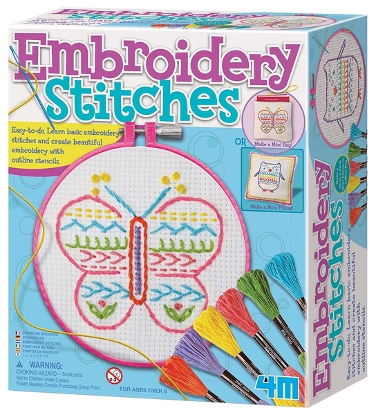 Набір для творчості 4M Вишивка (00-02763) - Pampik