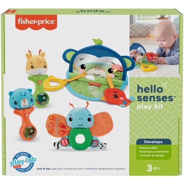 Подарочный игровой набор Fisher-Price Развитие ощущений (HFJ92) - Pampik - 3