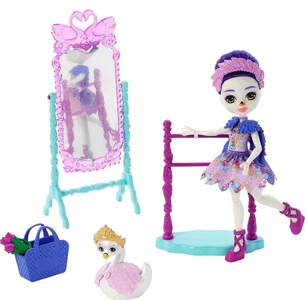 Ігровий набір Enchantimals Королевичі Балетна студія (GYJ06) - Pampik