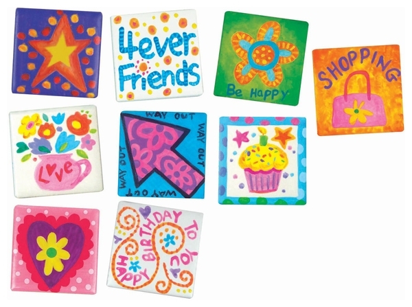 Набір для творчості 4M Розмалюй магніти (00-04563) - Pampik - 7