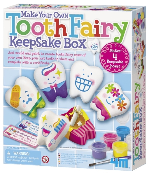 Набір для творчості 4M Шкатулка зубної феї (00-04564) - Pampik