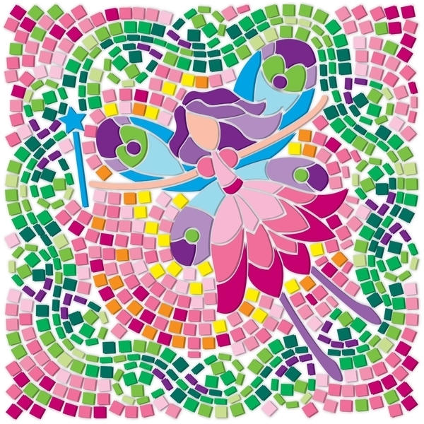 Набор для творчества 4M Мозаика на окно Фея (00-04565) - Pampik - 3