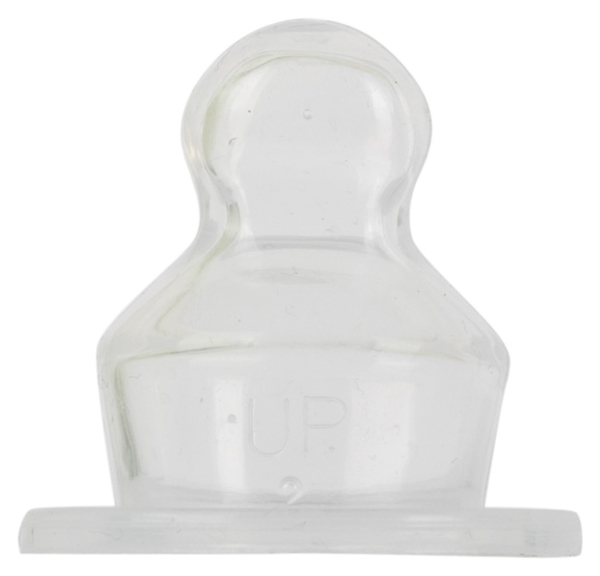 Соска силиконовая ортодонтическая Baby Team, медленный поток, 0+ (2220) - Pampik - 2